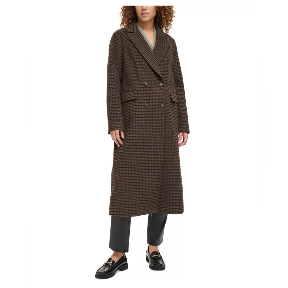 Levi’s houndstooth wool coat size xs